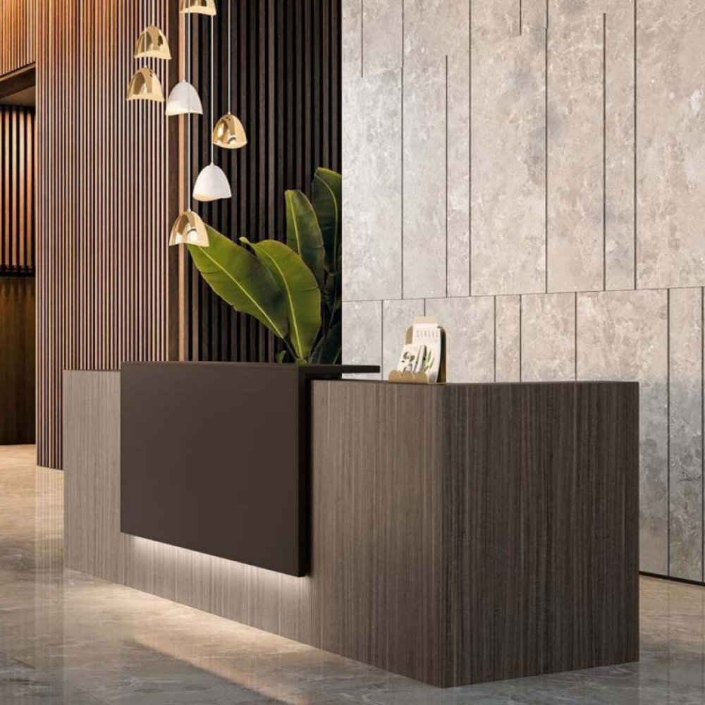 Reception Desk supplied by ROYAT